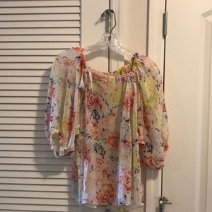 Blouse (multicolored) size XSMALL